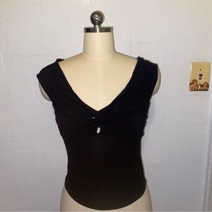 Elegant Black Women's Top